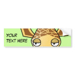 Giraffe Bumper Sticker