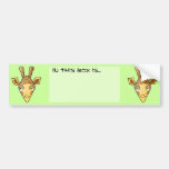 Giraffe Bumper Stickers