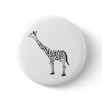 Giraffe Pinback Buttons