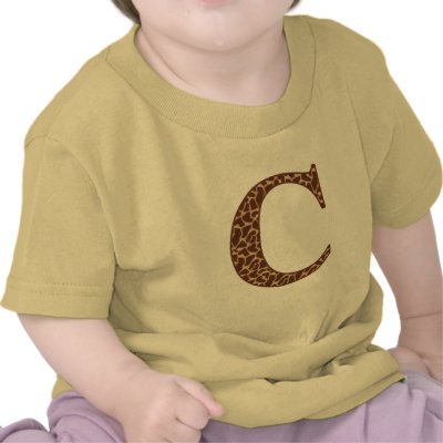Giraffe C by Alphabet_Tees