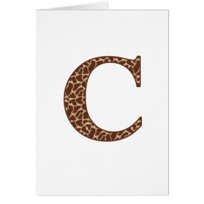 Giraffe C by Alphabet_Tees