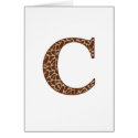 Giraffe C cards
