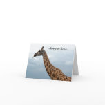 Giraffe cards