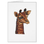 Giraffe Greeting Card