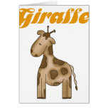 Giraffe Greeting Card