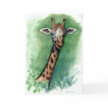 Giraffe Greeting Card