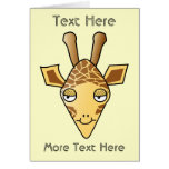 Giraffe Card