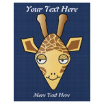 Giraffe! Cartoon Animal. Customize & Personalize! flyers