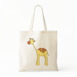 Giraffe Cartoon. Tote Bag