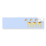 Giraffe Cartoon. bumper stickers