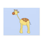 Giraffe Cartoon. Postcards