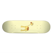Giraffe Cartoon. Skate Decks