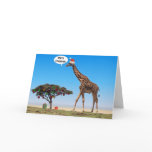 Giraffe Christmas Cards