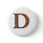 Giraffe D Pinback Buttons