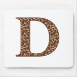 Giraffe D Mouse Pad