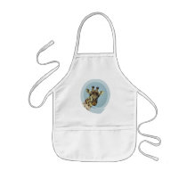 Giraffe Design Children's Apron