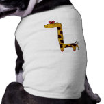 giraffe doggy coverup pet clothing
