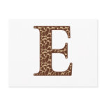 Giraffe E postcards
