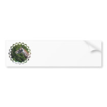 Giraffe Eating Bumper Sticker
