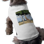 Giraffe Eating Doggie Tee
