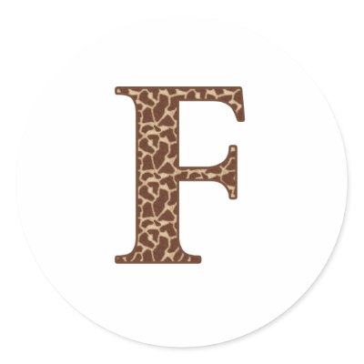 Giraffe F by Alphabet_Tees