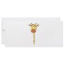 Giraffe Facing Forwards. Cartoon. Custom Rack Cards