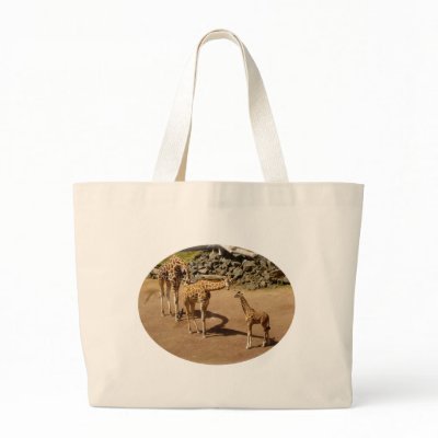 Giraffe Family Bags by Albomfamily