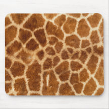 Giraffe fur mouse pads
