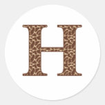 giraffe-h sticker