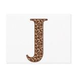 Giraffe J Postcards