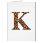 Giraffe K Cards