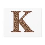 Giraffe K Postcards