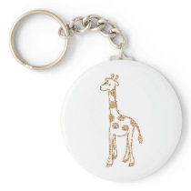 Giraffe Key Chain