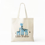 Giraffe Little Brother Canvas Bags