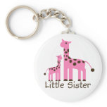 Giraffe Little Sister Keychain