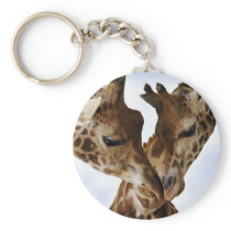 giraffe love keychains