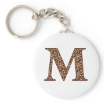 Giraffe M Keychains