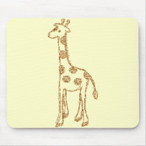 Giraffe Mousepads