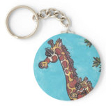 Giraffe Mum and Baby keychain