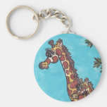 Giraffe Mum and Baby keychain