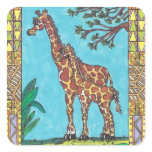 Giraffe Mum and Baby stickers