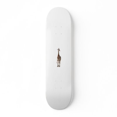 Giraffe Named Tip Top Skateboard..! by CreationsOfMySpace