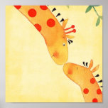 giraffe nursery wall hanging
