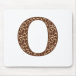Giraffe O mousepads