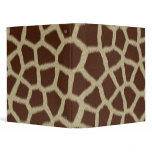 Giraffe Pattern Binder