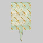 Giraffe Pattern Cake Topper cake picks