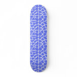 Giraffe Pattern. Cornflower Blue. Skateboard Decks