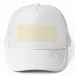 Giraffe Pattern. Cream Color Trucker Hats