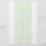 Giraffe Pattern. Mint Green. Flyer Design