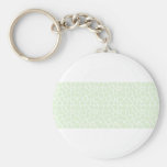 Giraffe Pattern. Mint Green. Keychain